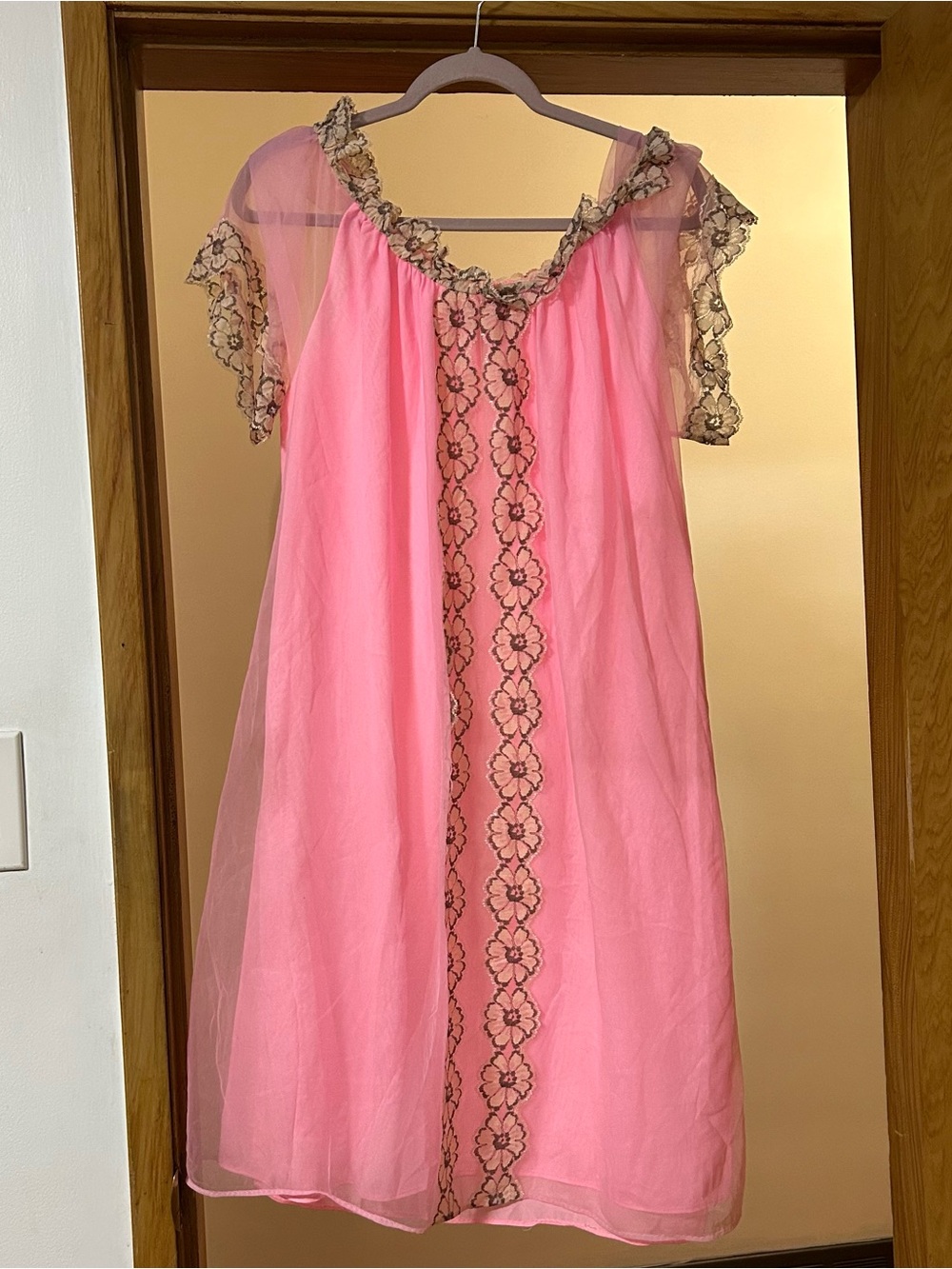 Vintage Pink Nightgown
